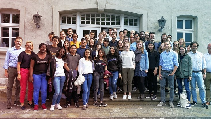 Exkursion Gruppenfoto der Teilnehmer