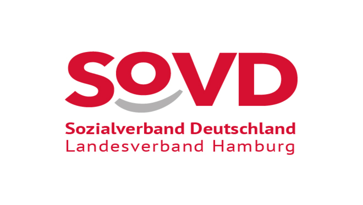 Logo vom Sozialverband Deutschland - Landesverband Hamburg (Schriftzug)