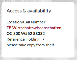 Screenshot Katalogplus Reference Holding